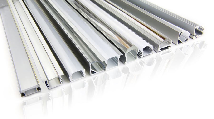 display lighting aluminium profiles 