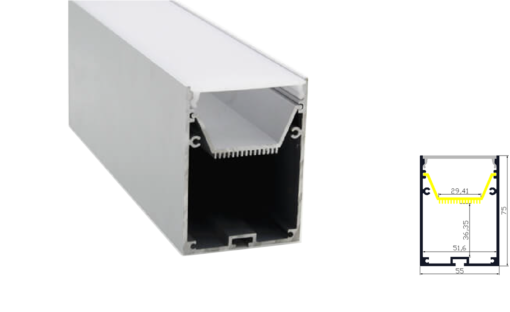 direct suspended led profile