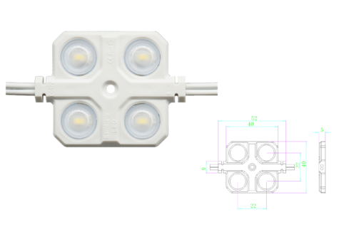 led module backlit