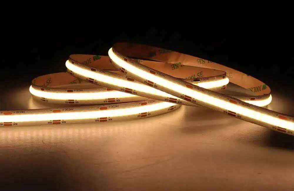 Intense COB LED Strip 15w/m, available at Display Lighting